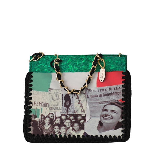 Bolso italiano Patriot Green