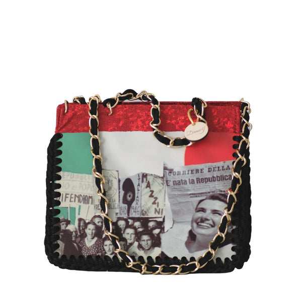 Bolso italiano Patriot Red