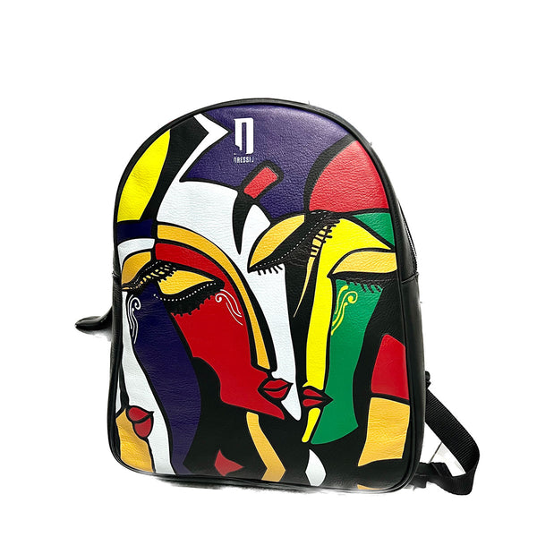 Sculpture Backpack Unisex Black