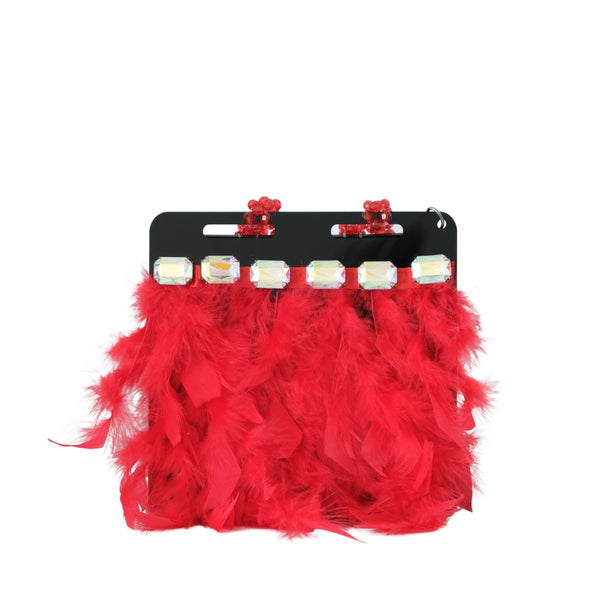 Borsa Red Feather